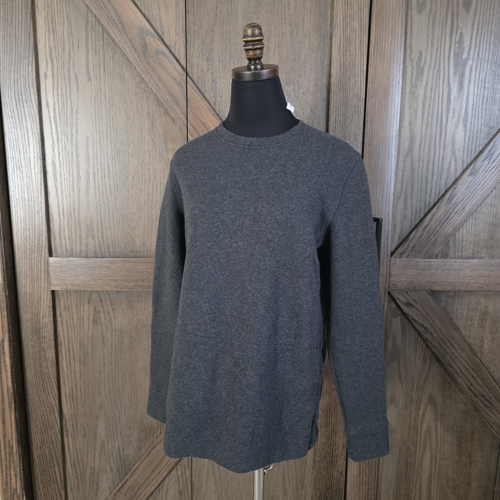 Lululemon Yes Fleece Dark Gray Crewneck Sweater